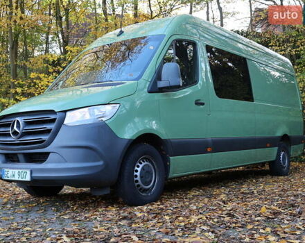 Зеленый Мерседес Sprinter, объемом двигателя 2.14 л и пробегом 237 тыс. км за 27000 $, фото 2 на Automoto.ua
