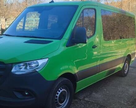 Зелений Мерседес Sprinter, об'ємом двигуна 2.14 л та пробігом 189 тис. км за 30499 $, фото 1 на Automoto.ua