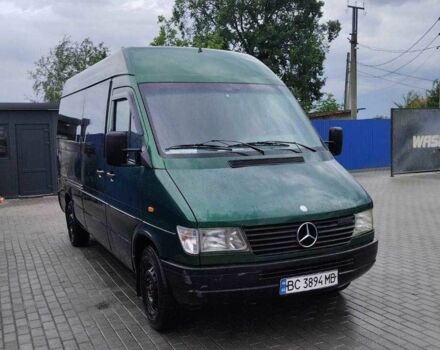 Зелений Мерседес Sprinter, об'ємом двигуна 2.9 л та пробігом 484 тис. км за 6700 $, фото 1 на Automoto.ua