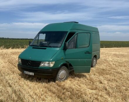Зеленый Мерседес Sprinter, объемом двигателя 2.9 л и пробегом 345 тыс. км за 5500 $, фото 1 на Automoto.ua