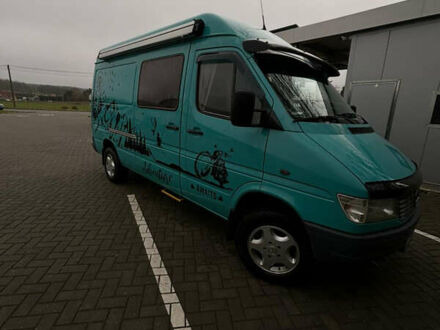 Зелений Мерседес Sprinter, об'ємом двигуна 2.9 л та пробігом 248 тис. км за 9500 $, фото 1 на Automoto.ua
