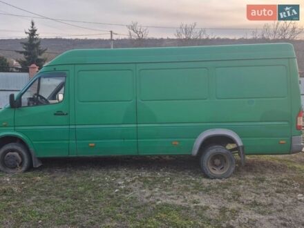 Зеленый Мерседес Sprinter, объемом двигателя 2.87 л и пробегом 600 тыс. км за 8500 $, фото 1 на Automoto.ua