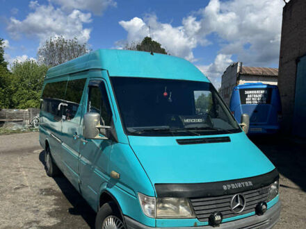 Мерседес Sprinter 1999 в Звенигородка на Automoto.ua Зеленый Мерседес Sprinter, объемом двигателя 2.9 л и пробегом 550 тыс. км за 7500 $, фото 1 на Automoto.ua