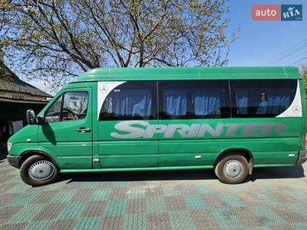 Мерседес Sprinter 1999 в Днепре (Днепропетровске) на Automoto.ua Зеленый Мерседес Sprinter, объемом двигателя 2.9 л и пробегом 930 тыс. км за 8500 $, фото 1 на Automoto.ua