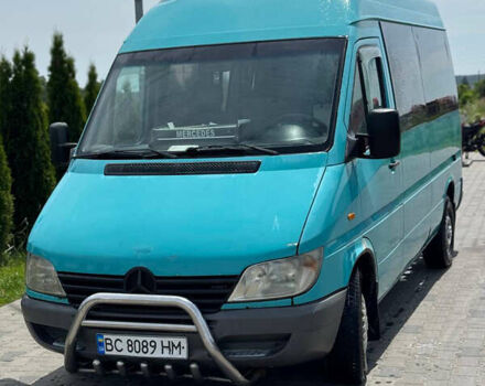 Зелений Мерседес Sprinter, об'ємом двигуна 2.7 л та пробігом 550 тис. км за 4300 $, фото 1 на Automoto.ua