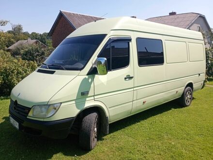 Мерседес Sprinter 2001 в Самборе на Automoto.ua Зеленый Мерседес Sprinter, объемом двигателя 2.1 л и пробегом 463 тыс. км за 8000 $, фото 1 на Automoto.ua