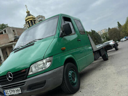 Мерседес Sprinter 2002 в Луцке на Automoto.ua Зеленый Мерседес Sprinter, объемом двигателя 2.7 л и пробегом 708 тыс. км за 13000 $, фото 1 на Automoto.ua