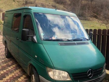 Зелений Мерседес Sprinter, об'ємом двигуна 0.22 л та пробігом 330 тис. км за 6200 $, фото 1 на Automoto.ua