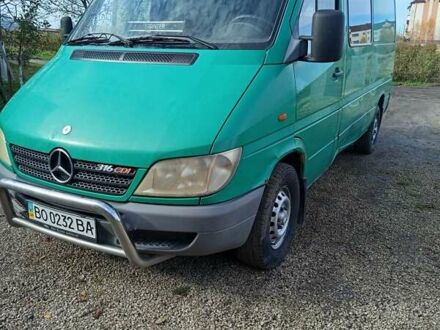 Мерседес Sprinter 2004 в Тернополе на Automoto.ua Зеленый Мерседес Sprinter, объемом двигателя 2.69 л и пробегом 359 тыс. км за 6000 $, фото 1 на Automoto.ua