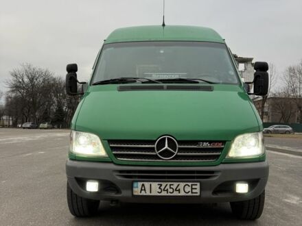 Зеленый Мерседес Sprinter, объемом двигателя 2.7 л и пробегом 500 тыс. км за 16700 $, фото 1 на Automoto.ua