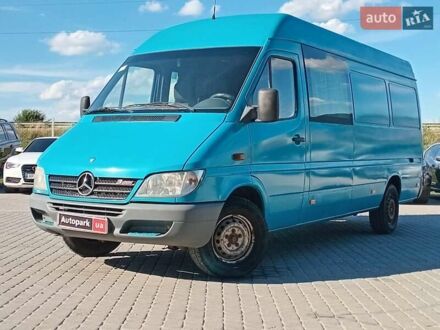 Мерседес Sprinter 2004 у Львові на Automoto.ua Зелений Мерседес Sprinter, об'ємом двигуна 2.2 л та пробігом 730 тис. км за 11090 $, фото 1 на Automoto.ua