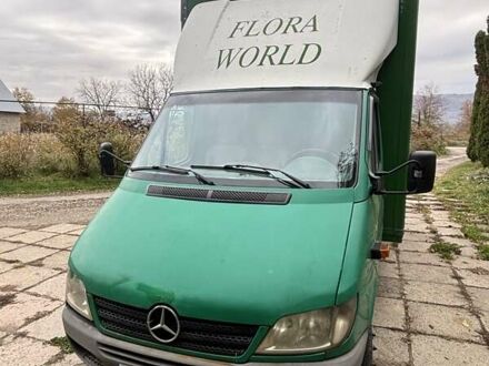 Мерседес Sprinter 2004 в Тячеве на Automoto.ua Зеленый Мерседес Sprinter, объемом двигателя 2.1 л и пробегом 450 тыс. км за 10500 $, фото 1 на Automoto.ua