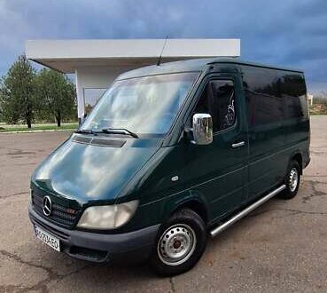 Зелений Мерседес Sprinter, об'ємом двигуна 2.69 л та пробігом 640 тис. км за 7800 $, фото 1 на Automoto.ua