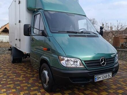 Зеленый Мерседес Sprinter, объемом двигателя 2.69 л и пробегом 360 тыс. км за 17500 $, фото 1 на Automoto.ua