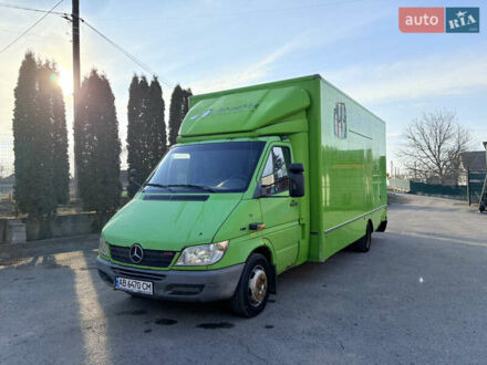 Мерседес Sprinter 2005 в Бару на Automoto.ua Зеленый Мерседес Sprinter, объемом двигателя 2.69 л и пробегом 455 тыс. км за 12800 $, фото 1 на Automoto.ua