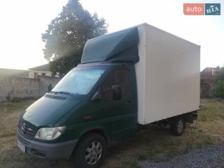 Мерседес Sprinter 2005 в Виннице на Automoto.ua Зеленый Мерседес Sprinter, объемом двигателя 2.69 л и пробегом 450 тыс. км за 10900 $, фото 1 на Automoto.ua