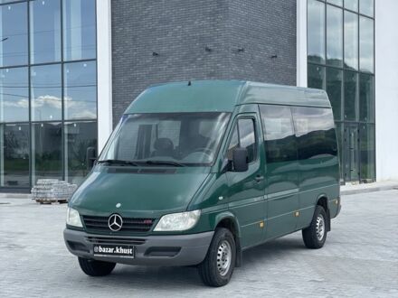 Зелений Мерседес Sprinter, об'ємом двигуна 2.2 л та пробігом 400 тис. км за 7500 $, фото 1 на Automoto.ua