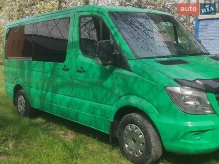 Зелений Мерседес Sprinter, об'ємом двигуна 2.15 л та пробігом 640 тис. км за 14774 $, фото 1 на Automoto.ua