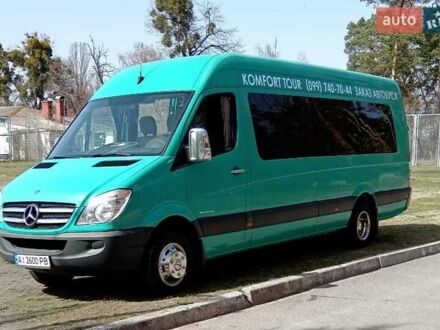 Мерседес Sprinter 2010 в Киеве на Automoto.ua Зеленый Мерседес Sprinter, объемом двигателя 2.14 л и пробегом 480 тыс. км за 29200 $, фото 1 на Automoto.ua