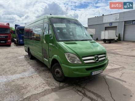 Зелений Мерседес Sprinter, об'ємом двигуна 2.2 л та пробігом 495 тис. км за 26500 $, фото 1 на Automoto.ua