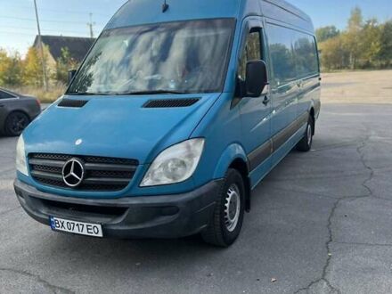Мерседес Sprinter 2011 в Ярмолинцы на Automoto.ua Зеленый Мерседес Sprinter, объемом двигателя 2.7 л и пробегом 348 тыс. км за 16000 $, фото 1 на Automoto.ua