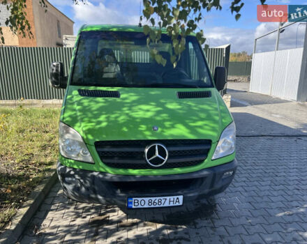 Зелений Мерседес Sprinter, об'ємом двигуна 2.14 л та пробігом 397 тис. км за 12300 $, фото 1 на Automoto.ua
