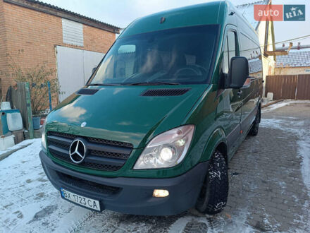 Мерседес Sprinter 2013 в Деражне на Automoto.ua Зеленый Мерседес Sprinter, объемом двигателя 3 л и пробегом 160 тыс. км за 17800 $, фото 1 на Automoto.ua