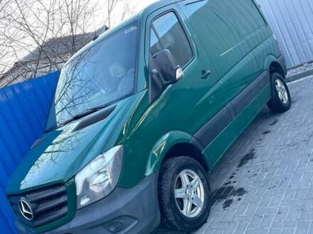 Зелений Мерседес Sprinter, об'ємом двигуна 2.1 л та пробігом 315 тис. км за 15000 $, фото 1 на Automoto.ua