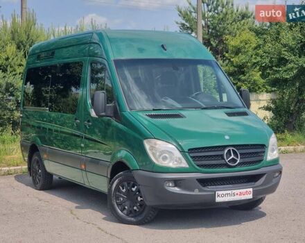 Зелений Мерседес Sprinter, об'ємом двигуна 3 л та пробігом 670 тис. км за 17699 $, фото 1 на Automoto.ua
