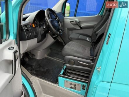 Зеленый Мерседес Sprinter, объемом двигателя 2.14 л и пробегом 487 тыс. км за 19200 $, фото 1 на Automoto.ua