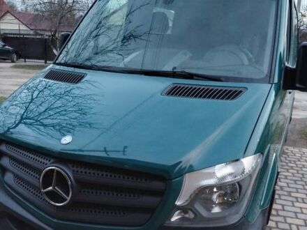 Мерседес Sprinter 2014 в Веселиново на Automoto.ua Зеленый Мерседес Sprinter, объемом двигателя 2.2 л и пробегом 220 тыс. км за 16900 $, фото 1 на Automoto.ua
