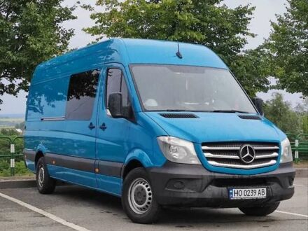 Мерседес Sprinter 2017 в Почаев на Automoto.ua Зеленый Мерседес Sprinter, объемом двигателя 2.2 л и пробегом 537 тыс. км за 26800 $, фото 1 на Automoto.ua