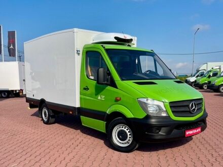 Зеленый Мерседес Sprinter, объемом двигателя 2.1 л и пробегом 309 тыс. км за 24900 $, фото 1 на Automoto.ua