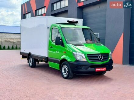 Зеленый Мерседес Sprinter, объемом двигателя 2.1 л и пробегом 280 тыс. км за 24900 $, фото 1 на Automoto.ua