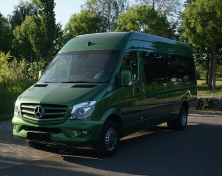 Зеленый Мерседес Sprinter, объемом двигателя 3 л и пробегом 90 тыс. км за 15000 $, фото 1 на Automoto.ua