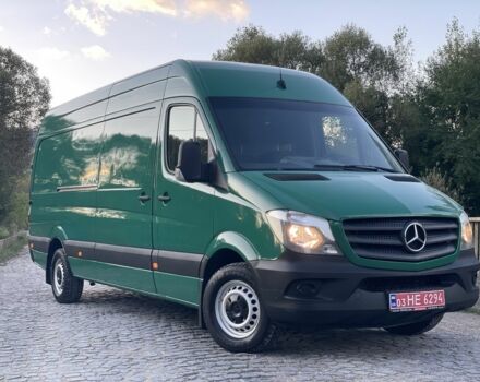 Зеленый Мерседес Sprinter, объемом двигателя 3 л и пробегом 380 тыс. км за 23999 $, фото 1 на Automoto.ua