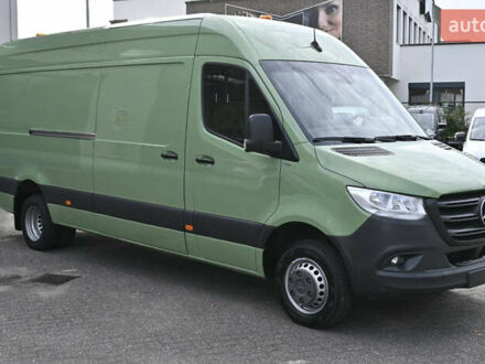 Зеленый Мерседес Sprinter, объемом двигателя 2.5 л и пробегом 120 тыс. км за 39900 $, фото 1 на Automoto.ua