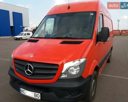 Оранжевый Мерседес Sprinter, объемом двигателя 2.2 л и пробегом 275 тыс. км за 15300 $, фото 7 на Automoto.ua