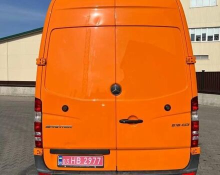 Помаранчевий Мерседес Sprinter, об'ємом двигуна 2.2 л та пробігом 211 тис. км за 22699 $, фото 4 на Automoto.ua