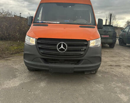 Оранжевый Мерседес Sprinter, объемом двигателя 2.14 л и пробегом 235 тыс. км за 26000 $, фото 4 на Automoto.ua