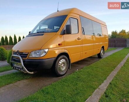 Помаранчевий Мерседес Sprinter, об'ємом двигуна 2.7 л та пробігом 751 тис. км за 9500 $, фото 7 на Automoto.ua