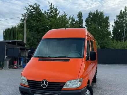 Оранжевый Мерседес Sprinter, объемом двигателя 2.15 л и пробегом 364 тыс. км за 7500 $, фото 1 на Automoto.ua