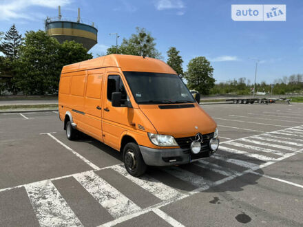 Помаранчевий Мерседес Sprinter, об'ємом двигуна 2.15 л та пробігом 209 тис. км за 14350 $, фото 1 на Automoto.ua