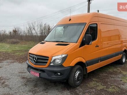 Оранжевый Мерседес Sprinter, объемом двигателя 2.2 л и пробегом 242 тыс. км за 28000 $, фото 1 на Automoto.ua