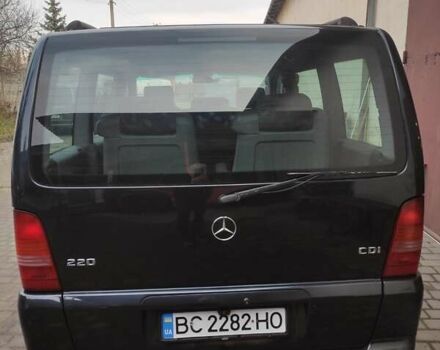 Черный Мерседес В-Класс, объемом двигателя 2.15 л и пробегом 260 тыс. км за 6500 $, фото 4 на Automoto.ua