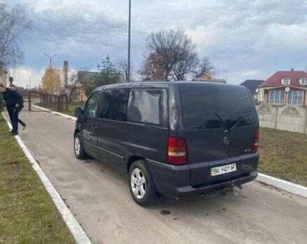 Черный Мерседес В-Класс, объемом двигателя 2.1 л и пробегом 400 тыс. км за 2900 $, фото 6 на Automoto.ua