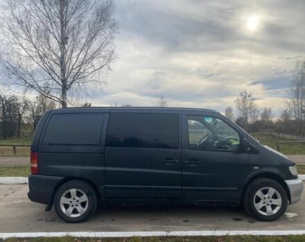 Черный Мерседес В-Класс, объемом двигателя 2.1 л и пробегом 400 тыс. км за 2900 $, фото 4 на Automoto.ua