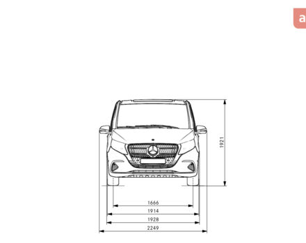 Мерседес В-Клас, об'ємом двигуна 2.14 л та пробігом 0 тис. км за 101093 $, фото 17 на Automoto.ua