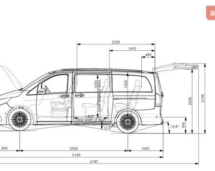 Мерседес В-Класс, объемом двигателя 2.14 л и пробегом 0 тыс. км за 104755 $, фото 13 на Automoto.ua