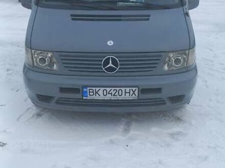 Мерседес В-Класс 2002 в Костополе на Automoto.ua Серый Мерседес В-Класс, объемом двигателя 2.15 л и пробегом 360 тыс. км за 7500 $, фото 1 на Automoto.ua